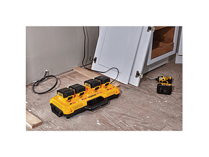 Carregador de Baterias Rápido de 4 Tomadas XR FlexVolt 54V/18V/12V Li-Ion DCB104 DEWALT 