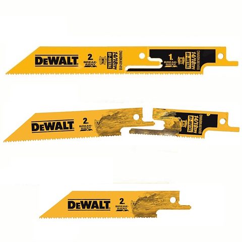 Lâminas de Serra Sabre 2em1 230mm Bi-Metal BreakAway DT2416 DEWALT (5 Un)