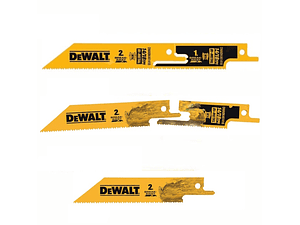 Lâminas de Serra Sabre 2em1 152mm Bi-Metal BreakAway DT2417 DEWALT (5 Un) 