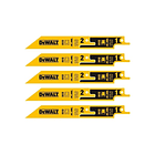 Lâminas de Serra Sabre 2em1 152mm Bi-Metal BreakAway DT2417 DEWALT (5 Un)  1