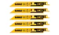 Lâminas de Serra Sabre 2em1 152mm Bi-Metal BreakAway DT2417 DEWALT (5 Un)  - Thumbnail 1