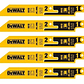 Lâminas de Serra Sabre 2em1 152mm Bi-Metal BreakAway DT2417 DEWALT (5 Un)  - Thumbnail 1