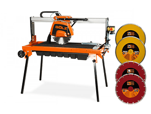 Serra de Mesa 1200mm Ø350mm GS350 + 4 Discos GÖLZ (EXCLUSIVO ONLINE)