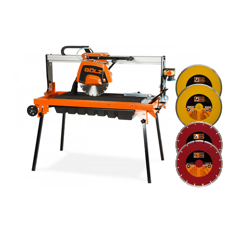 Serra de Mesa 1200mm Ø350mm GS350 + 4 Discos GÖLZ (EXCLUSIVO ONLINE) 1