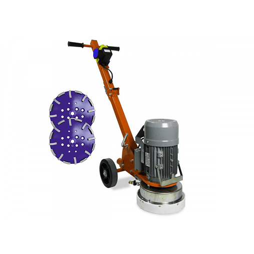 Lixadora de Betão para Pavimento de Ø250mm SM250 + 2 Mos de Diamante GÖLZ (EXCLUSIVO ONLINE) 1