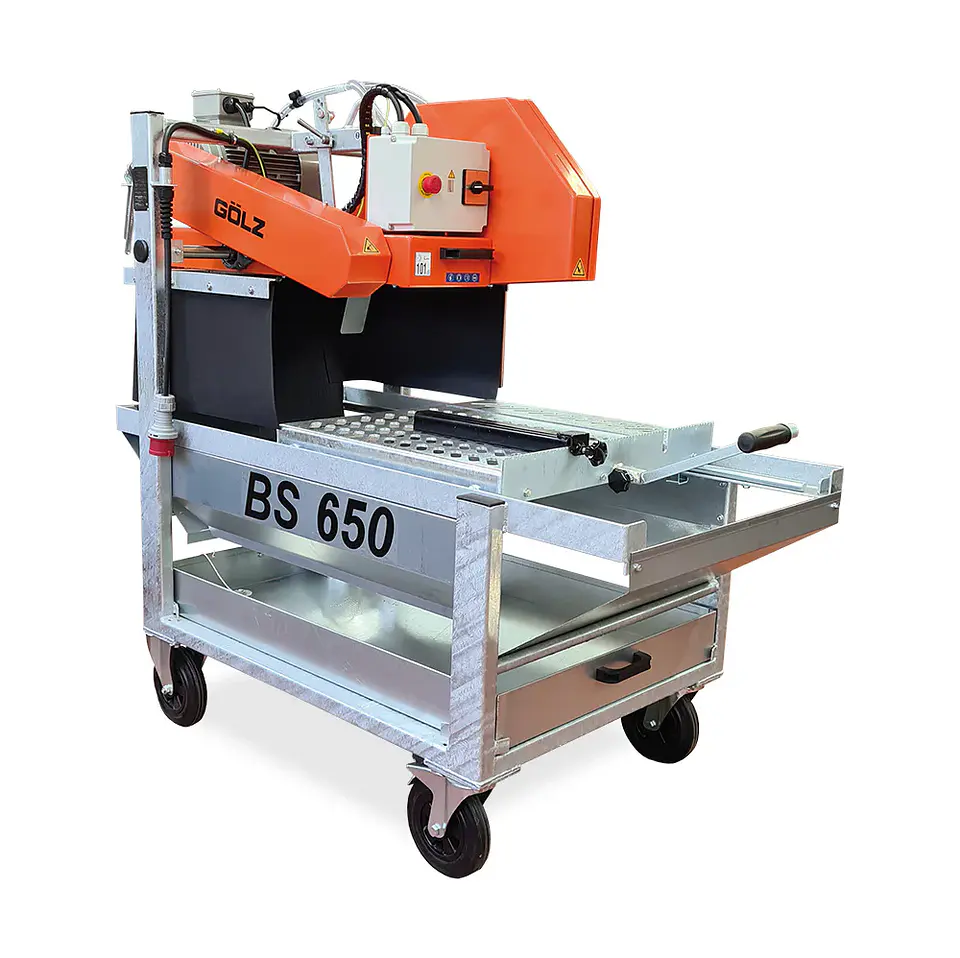 Serra de Mesa para Blocos 500mm Ø650mm BS650 GÖLZ (EXCLUSIVO ONLINE) 1