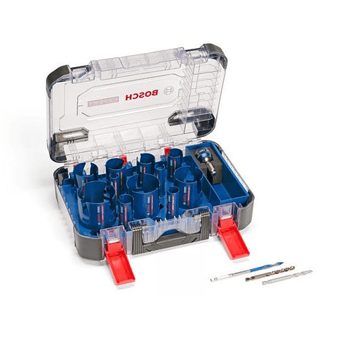 Conjunto de 14 Peças com Serras Craneanas EXPERT CONSTRUCTION MATERIAL BOSCH