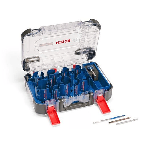 Conjunto de 14 Peças com Serras Craneanas EXPERT CONSTRUCTION MATERIAL BOSCH 1