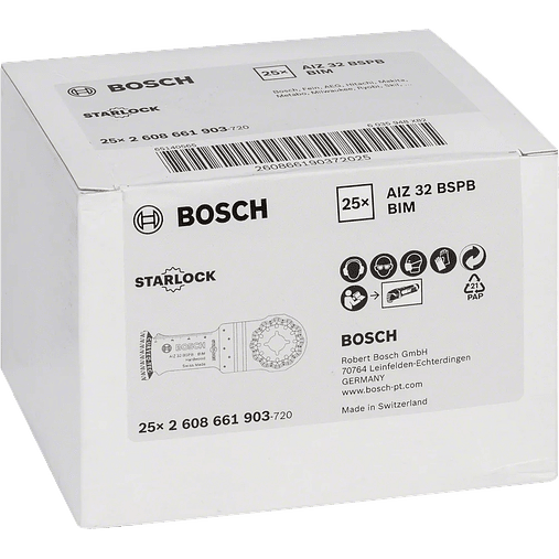 Lâmina AIZ 32 BSPB para Multiferramentas BOSCH 4