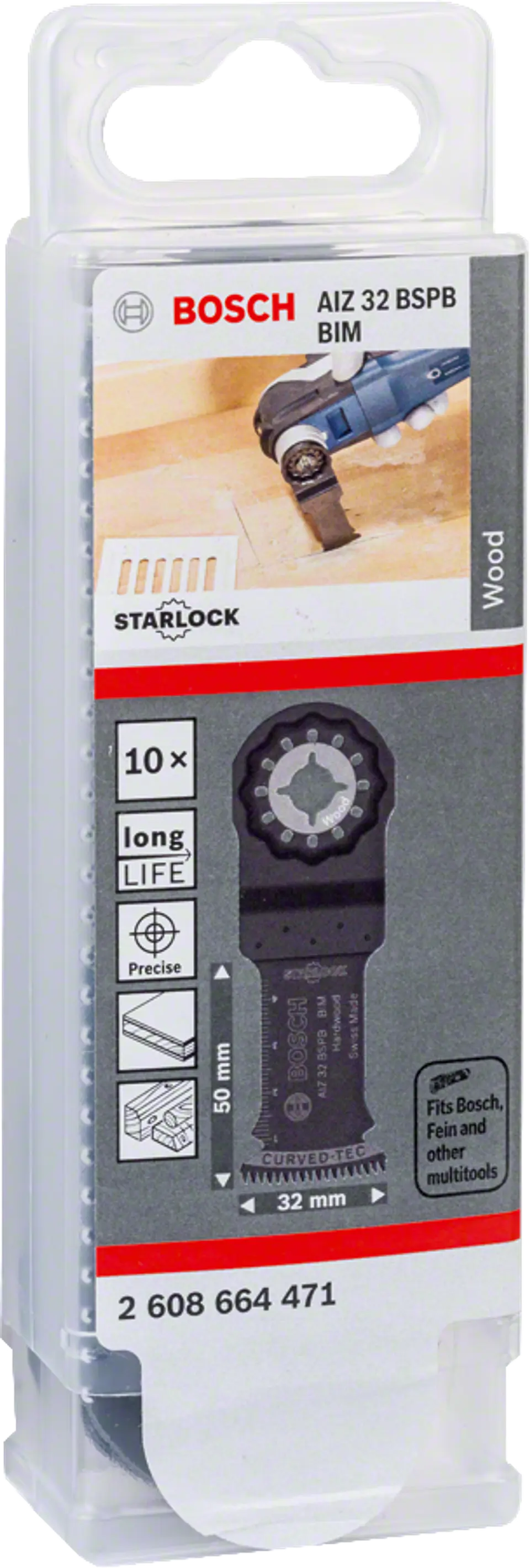 Lâmina AIZ 32 BSPB para Multiferramentas BOSCH 3