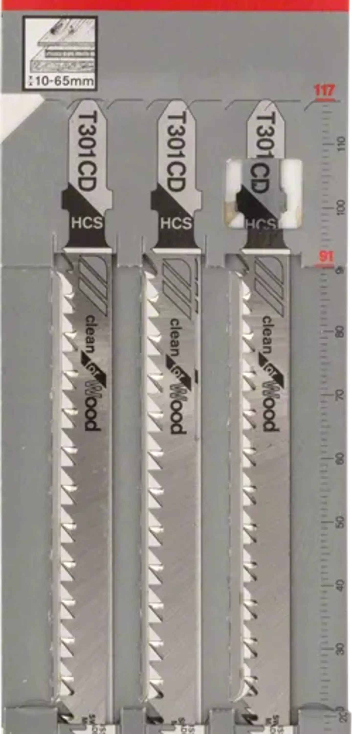 Lâmina de Serra Vertical T 301 CD CLEAN FOR WOOD BOSCH 2