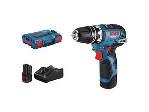 Aparafusadora/berbequim s/ fio GSR 12V-35 FC + 2 baterias 3.0Ah BOSCH