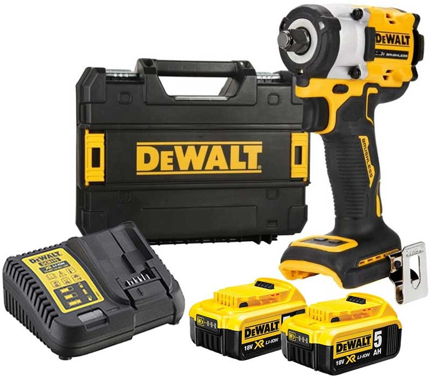 Aparafusadora de Impacto 1/2'' XR 18V DCF921P2T DEWALT 1