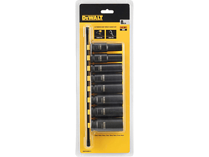 Jogo de 8 Chaves de Impacto Longas 1/2