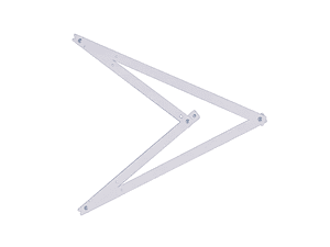 Esquadro Dobrável de Construção 1720x1220 mm 1-45-013 STANLEY