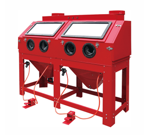 Cabine Dupla de Decapagem Jato de Areia 880L HSC880 HEAVYWARE (EXCLUSIVO ONLINE)