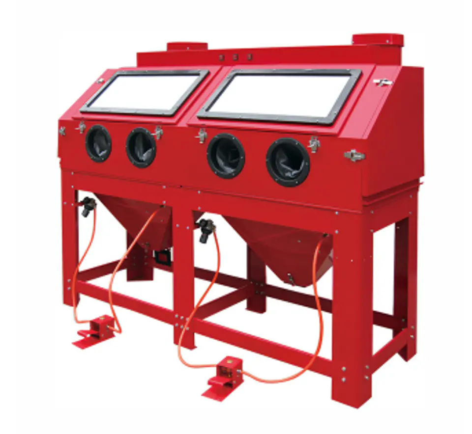 Cabine Dupla de Decapagem Jato de Areia 880L HSC880 HEAVYWARE (EXCLUSIVO ONLINE) 1