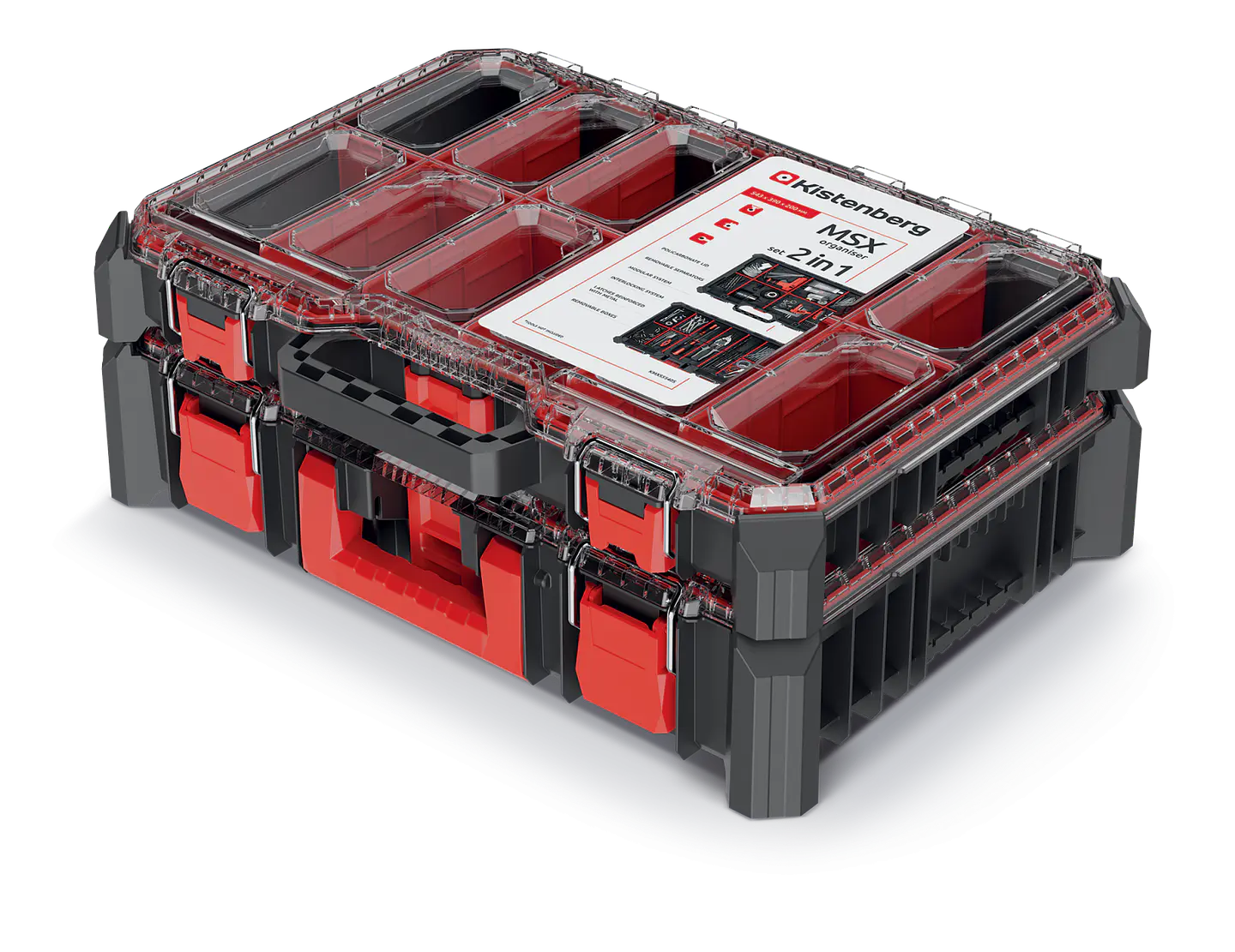 Pack de 2 Malas Organizadoras MSX KMXS5540S KISTENBERG (Exclusivo Online) 1