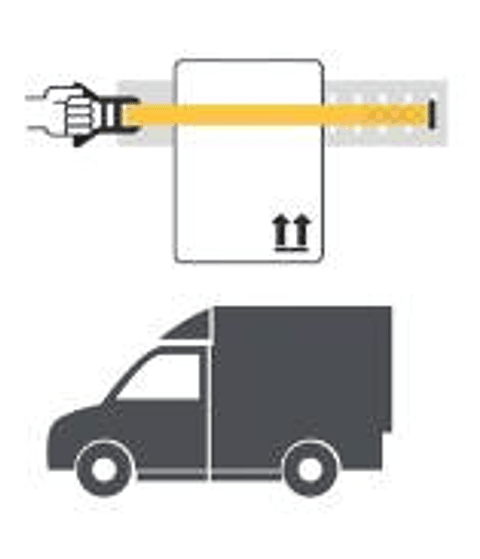 Cinta de Amarração para Camião 3.0 Ton x 3.3 Mt CAR 1500 FURGO/65-3,3 MURTRA