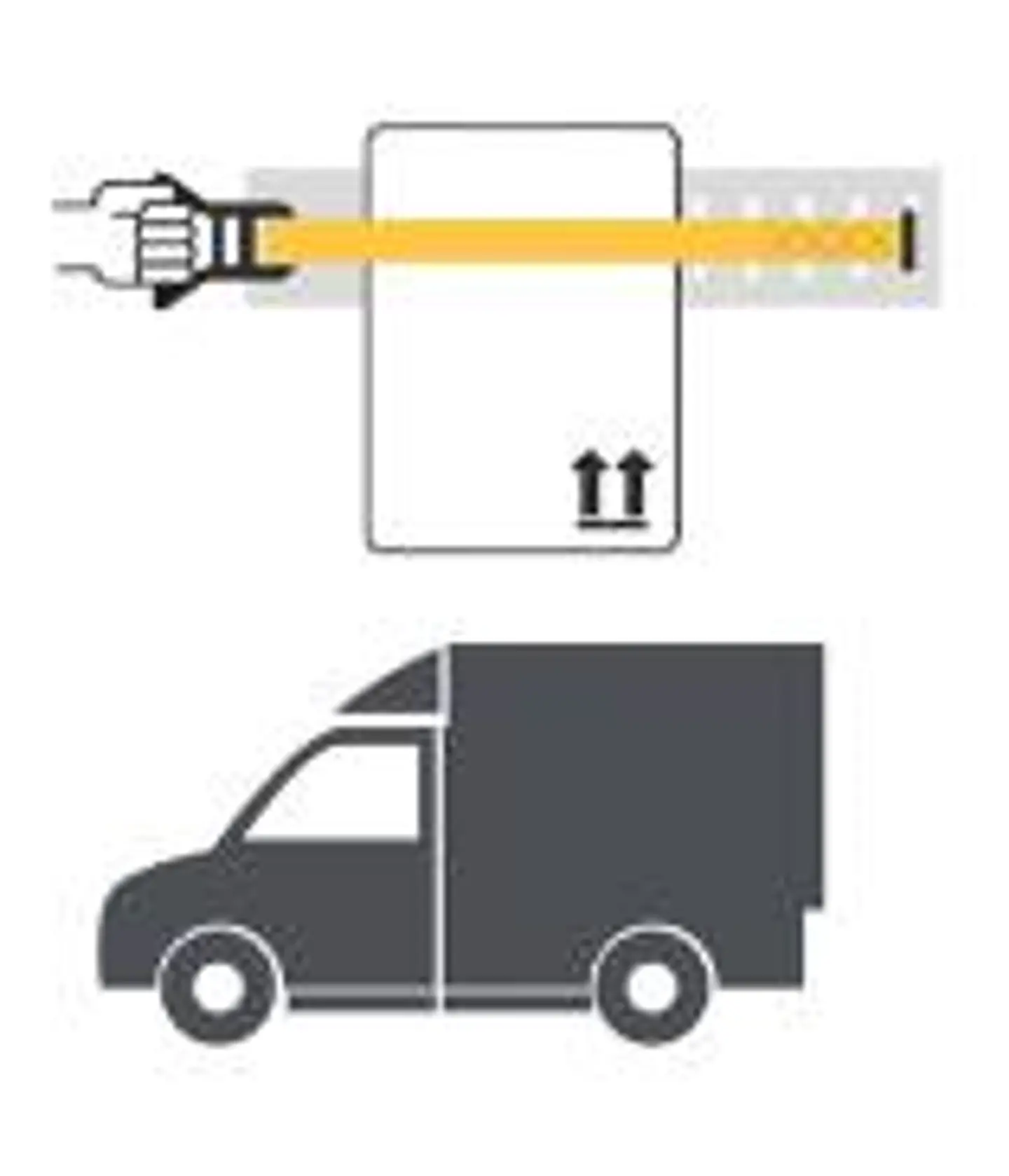 Cinta de Amarração para Camião 3.0 Ton x 3.3 Mt CAR 1500 FURGO/65-3,3 MURTRA 2