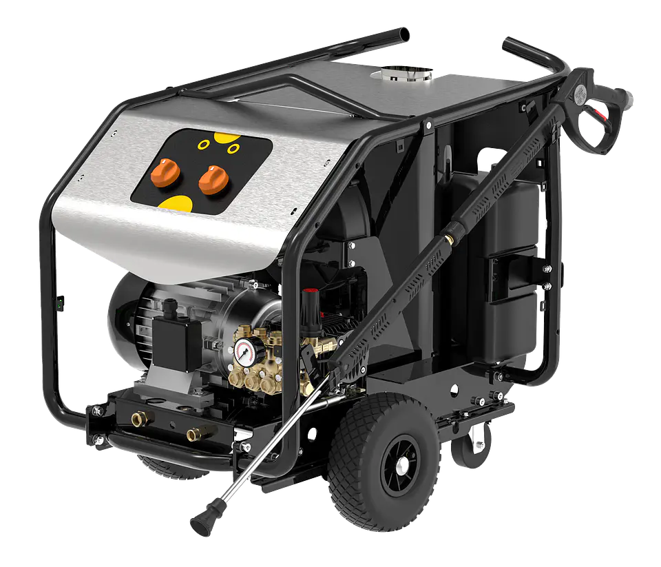 Máquina de Lavar de Alta Pressão a Quente 400V KM STEEL 10.21 XTREME COMET (EXCLUSIVO ONLINE) 1