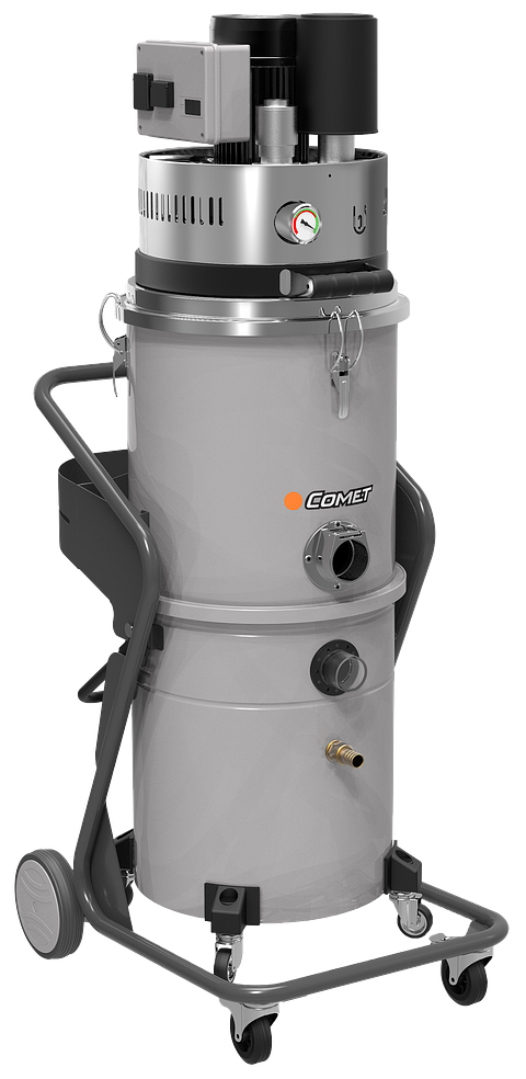 Aspirador Industrial de Líquidos e Sólidos de 100 LT 400V CVI-A 1100 ST-OIL COMET (EXCLUSIVO ONLINE)