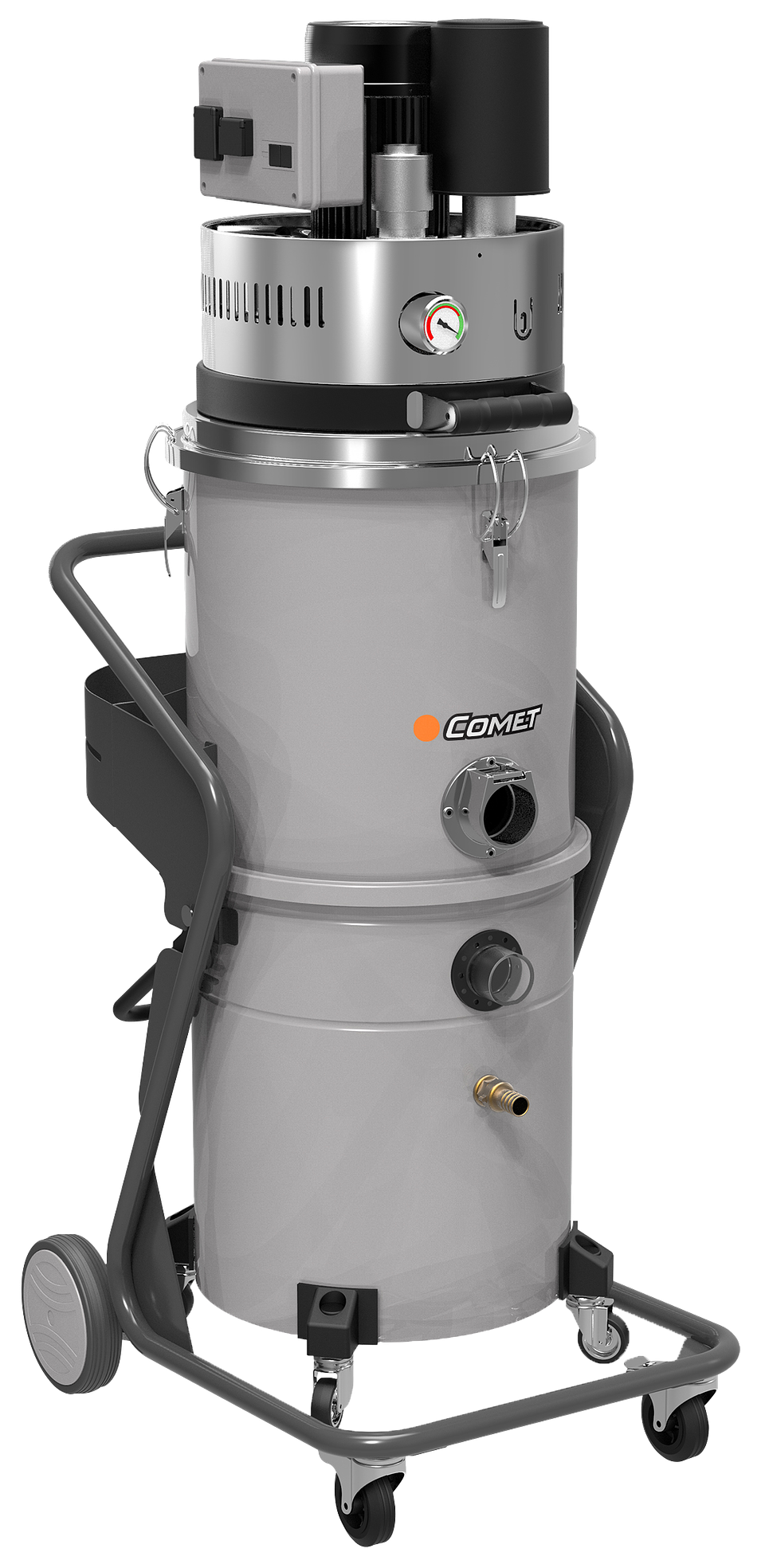 Aspirador Industrial de Líquidos e Sólidos de 100 LT 400V CVI-A 1100 ST-OIL COMET (EXCLUSIVO ONLINE) 1