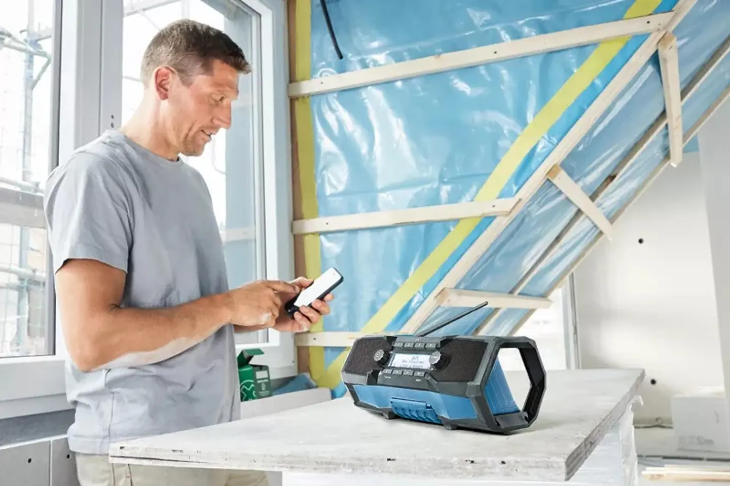 Rádio sem fio Bluetooth GPB 18V-2 SC BOSCH 4