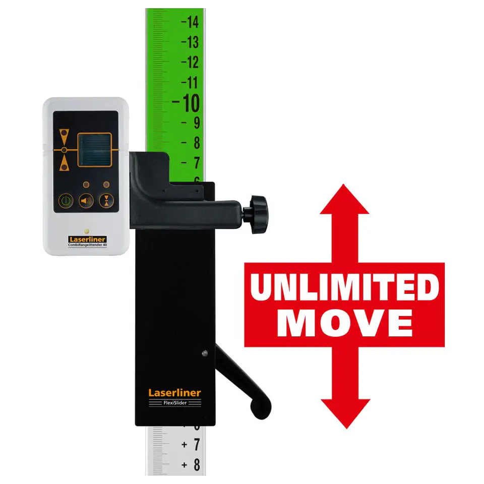 Régua de Medição Verde Flexirod 240 cm LASERLINER 3