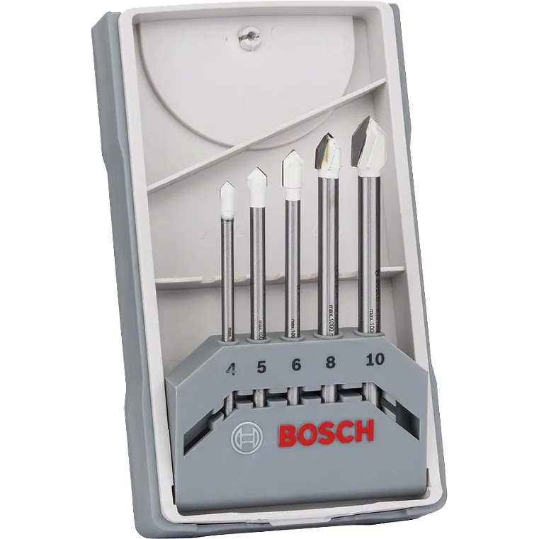 Conjunto 5 Brocas 4/5/6/8/10mm para Ladrilhos CYL-9 CERAMIC BOSCH 2