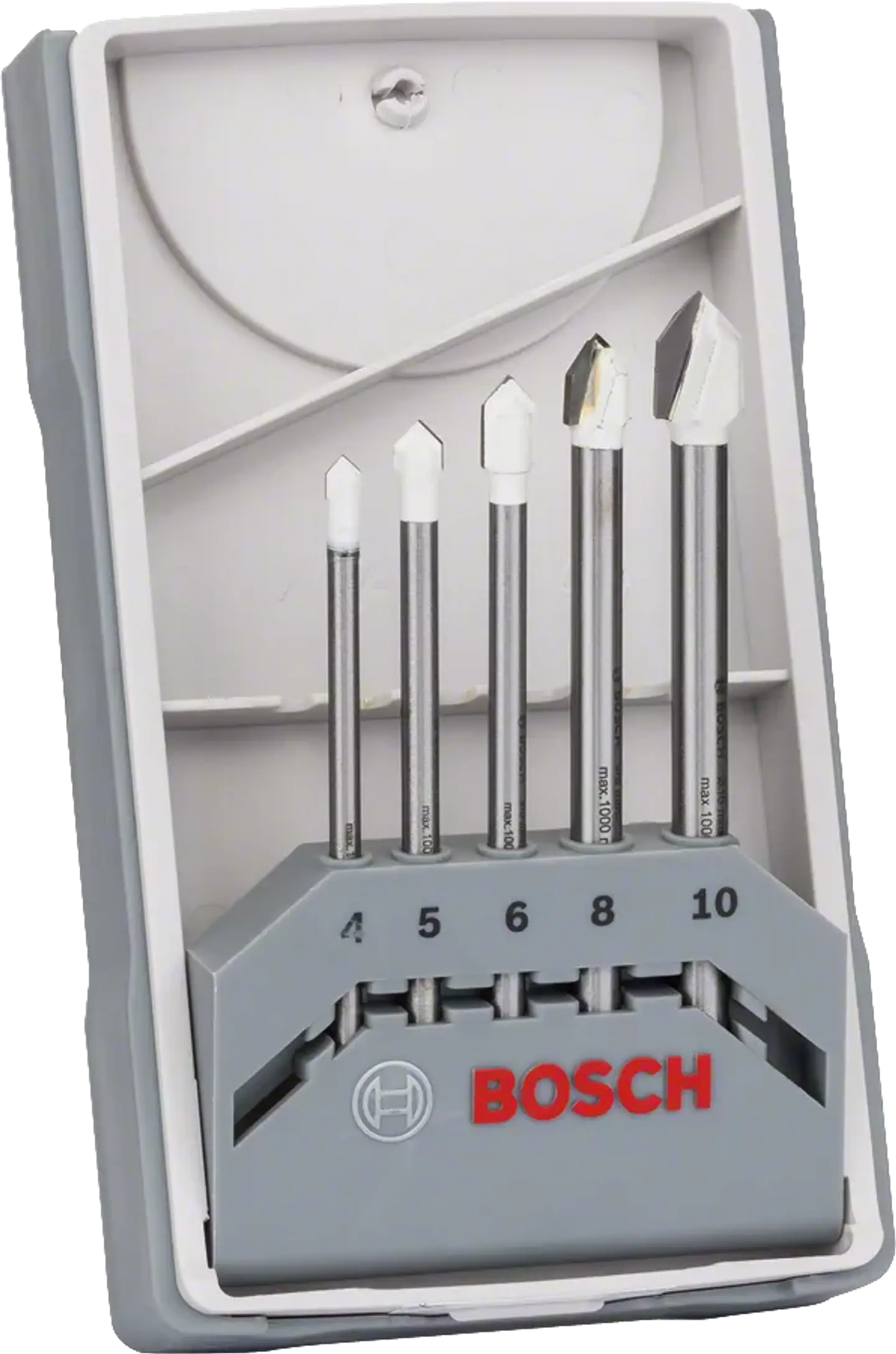 Conjunto 5 Brocas 4/5/6/8/10mm para Ladrilhos CYL-9 CERAMIC BOSCH 2