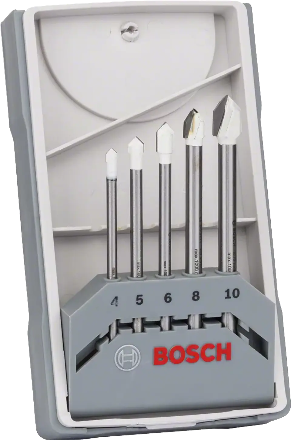 Conjunto 5 Brocas 4/5/6/8/10mm para Ladrilhos CYL-9 CERAMIC BOSCH 2