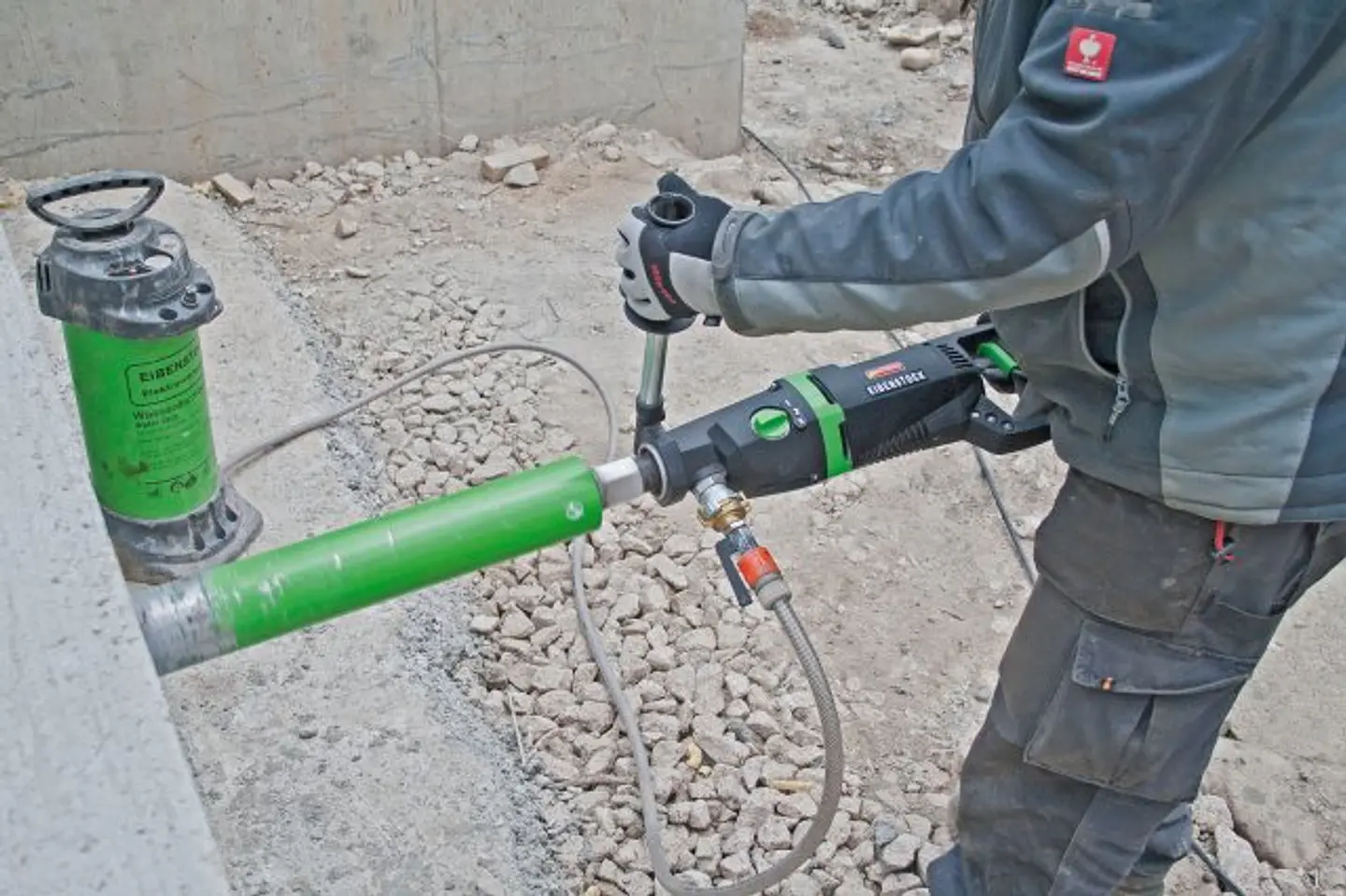 Maquina de Perfuração de Núcleo Seco e Húmido Diamante ETN 162/3 EIBENSTOCK 4