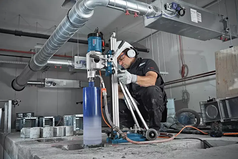 Coluna para Berbequim de perfuração GCR 350 BOSCH 2