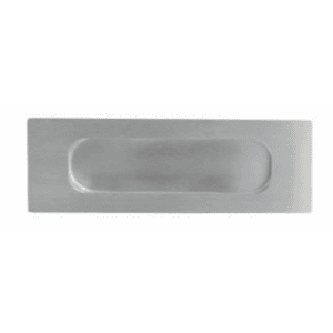 Concha de Embutir Retangular 120x40mm Aço Inox Satinado 145I GLK