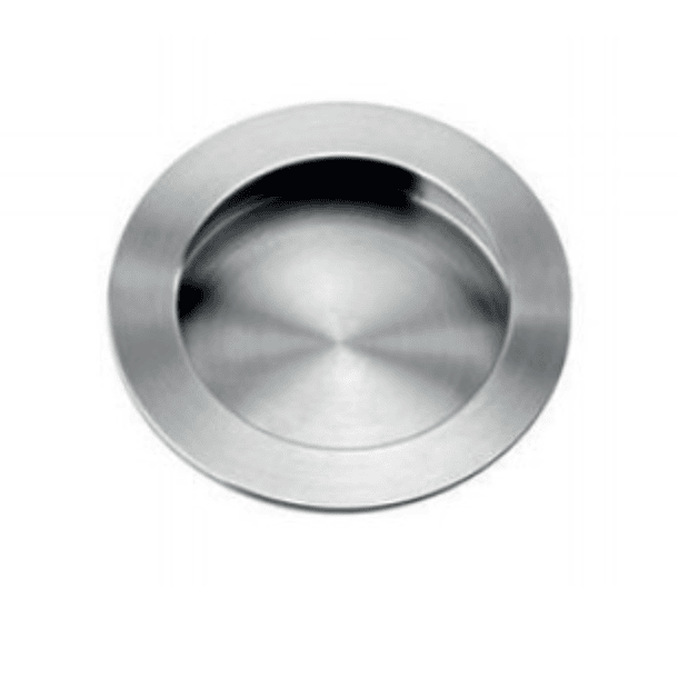 Concha de Embutir Redonda 40mm Aço Inox Satinado 11140I GLK