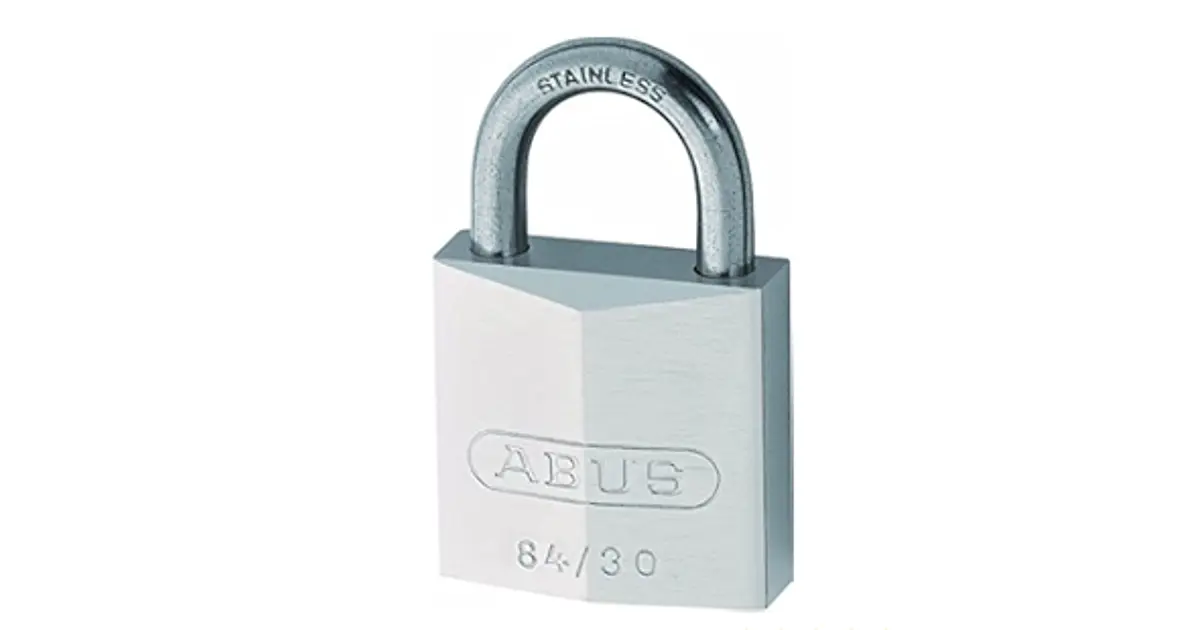 Cadenas ABUS 84IB/40 Marine - Laiton Chromé Pour Usage Nautique