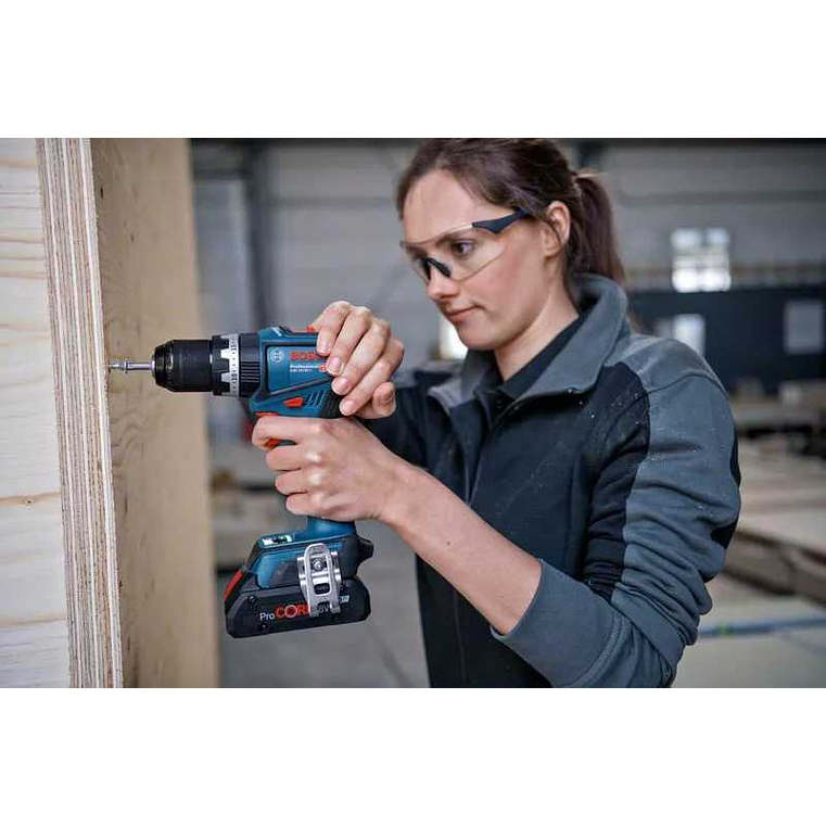 Aparafusadora/Berbequim com percussão sem fio GSB 18V-90 C + Mala L-BOXX BOSCH 5