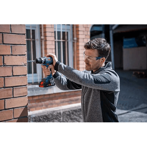 Aparafusadora/Berbequim com percussão sem fio GSB 18V-90 C + 2 Baterias 18V 4Ah BOSCH 3