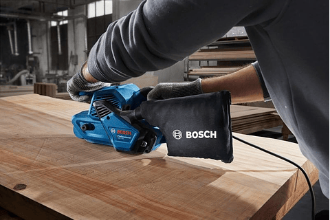 Lixadora de rolos GBS 750 BOSCH
