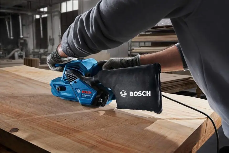 Lixadora de rolos GBS 750 BOSCH 2