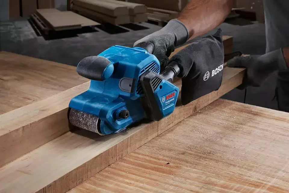 Lixadora de rolos GBS 750 BOSCH 4