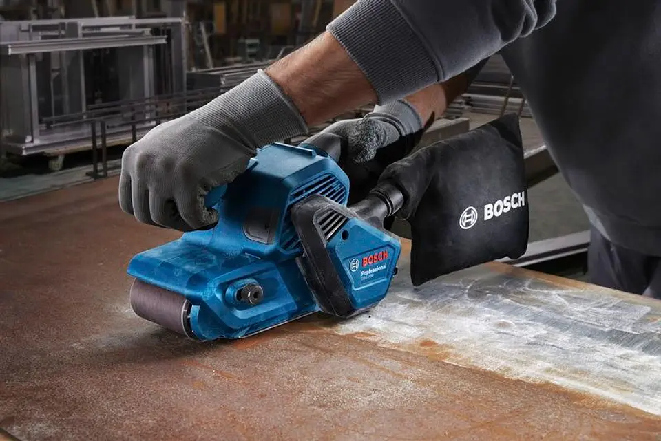 Lixadora de rolos GBS 750 BOSCH 5