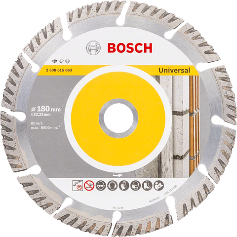 Disco de corte diamante 180mm PRO MULTI MATERIAL BOSCH