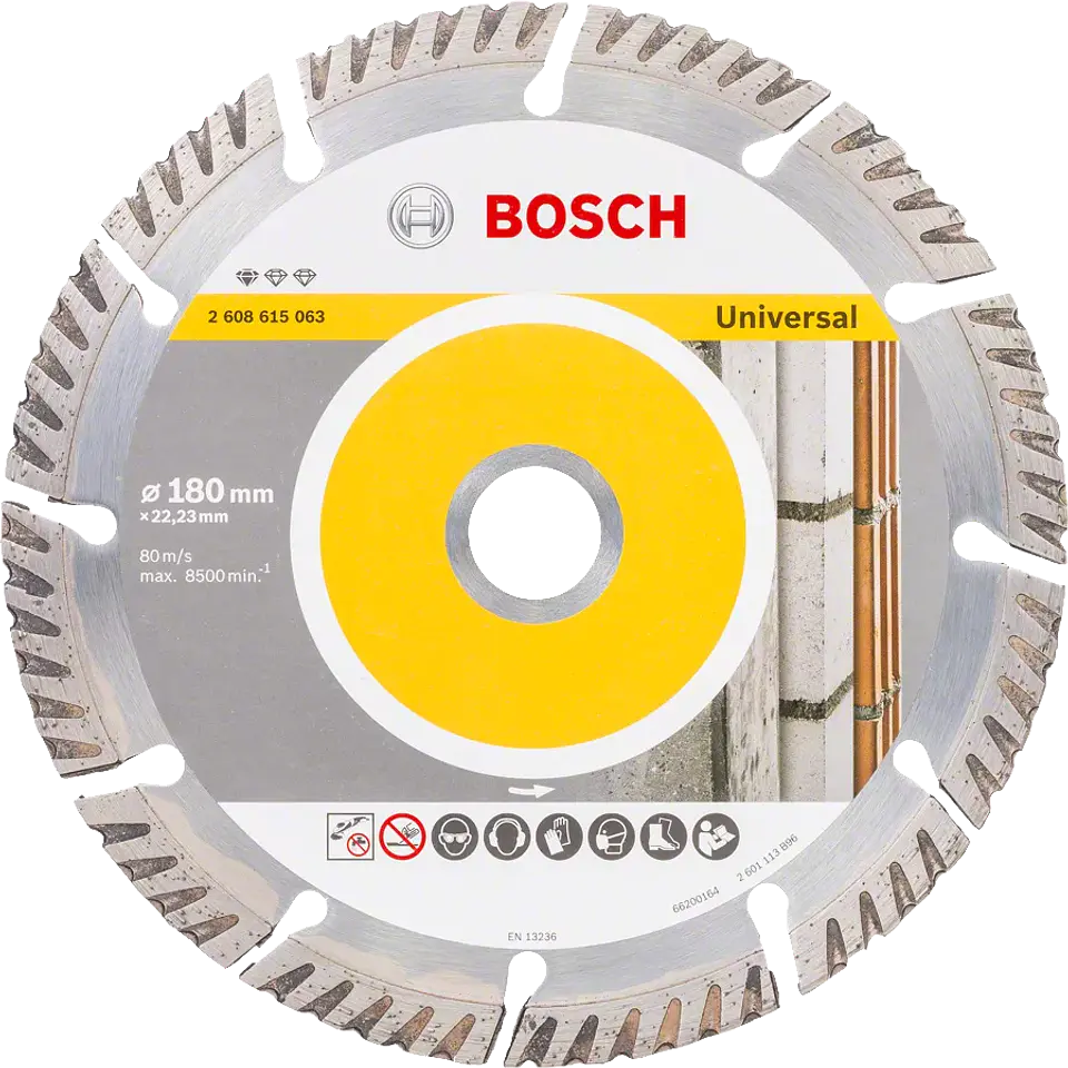 Disco de corte diamante 180mm PRO MULTI MATERIAL BOSCH 2