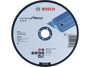 Disco de corte direito 180 mm STANDARD FOR METAL BOSCH 