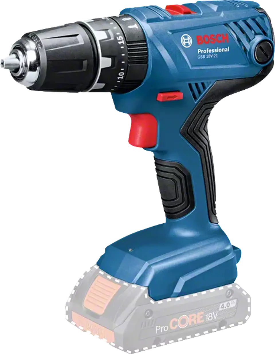 Aparafusadoras com percussão sem fio GSB CLICK & GO 18V BOSCH 1