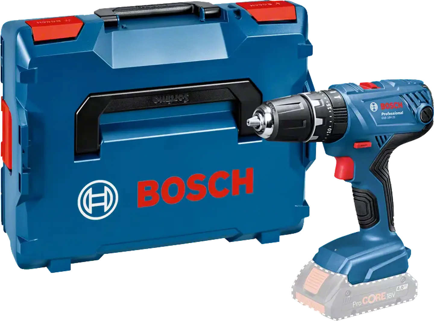 Aparafusadoras com percussão sem fio GSB CLICK & GO 18V BOSCH 2