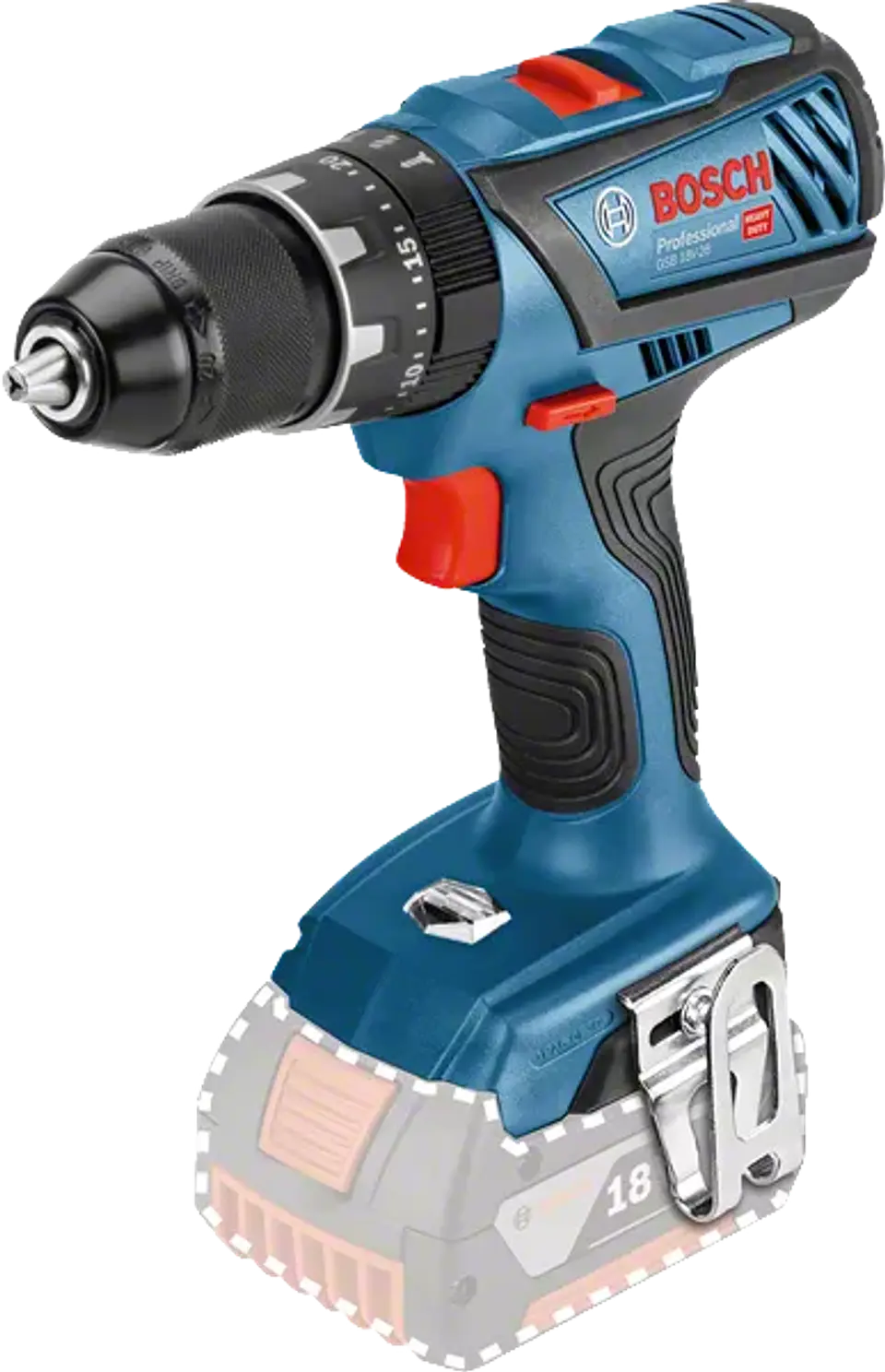 Aparafusadoras com percussão sem fio GSB CLICK & GO 18V BOSCH 3