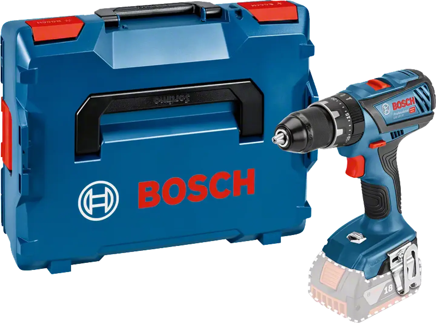 Aparafusadoras com percussão sem fio GSB CLICK & GO 18V BOSCH 4